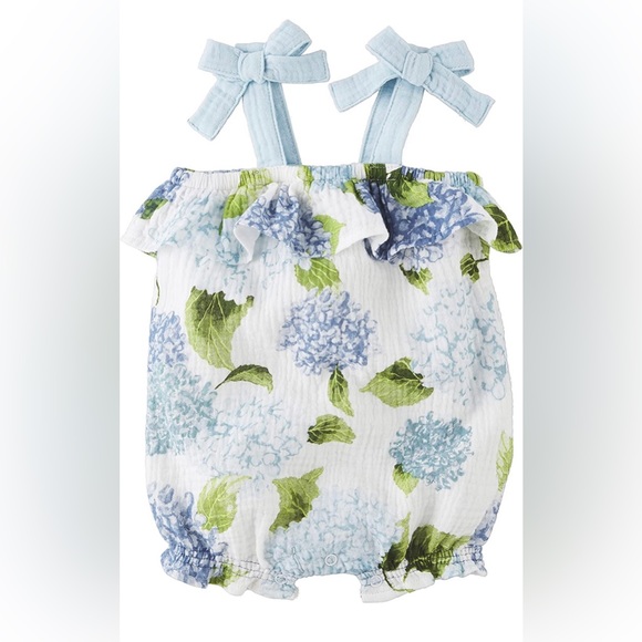 Other - Mud Pie baby-girls Blue Hydrangea Bubble